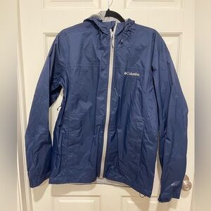 Columbia Navy Hooded Jacket